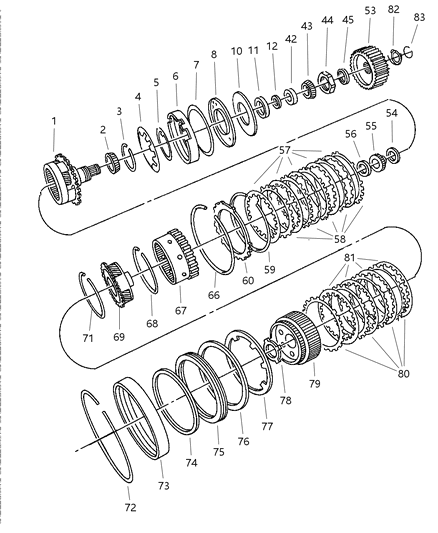 1997 Chrysler Concorde Gear Train Diagram