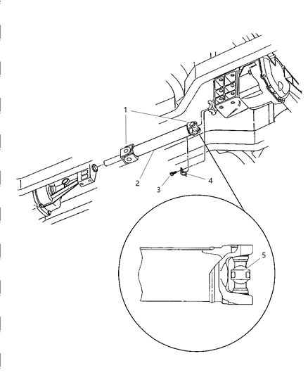 2001 Dodge Viper Propeller Shaft Diagram