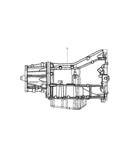 2003 Jeep Liberty Transmission Assembly Diagram 1