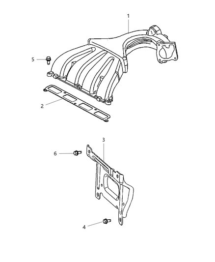 2009 Chrysler PT Cruiser Intake Manifold Diagram 4