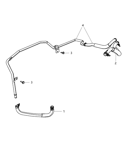 2009 Chrysler Sebring Heater Plumbing Diagram 5