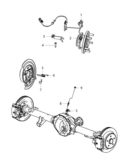 2015 Ram 5500 Sensors - Brake Diagram