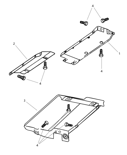 2001 Dodge Ram Van Heat Shields Diagram