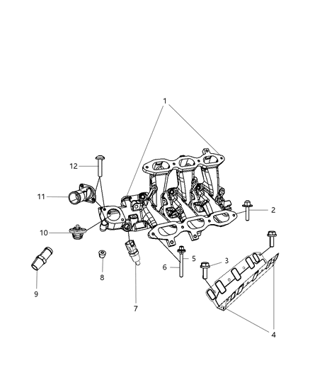 2011 Jeep Wrangler Intake Manifold Diagram 3