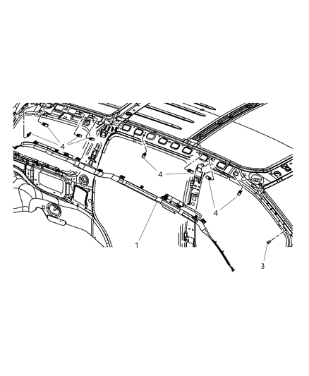 2009 Chrysler Aspen Side Air Bag Diagram