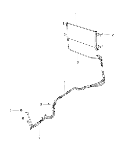 2017 Ram 2500 Tube-Jumper Diagram for 68319173AA