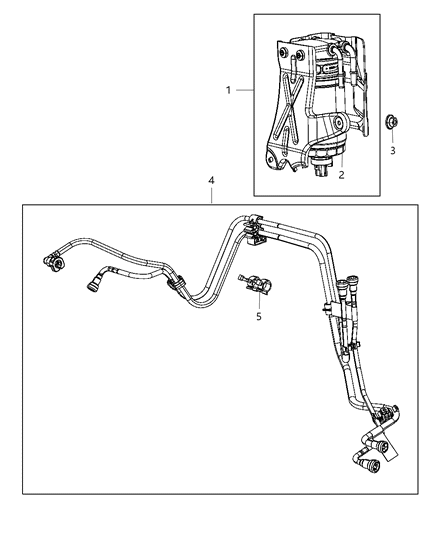 2013 Dodge Journey Fuel Filter Diagram