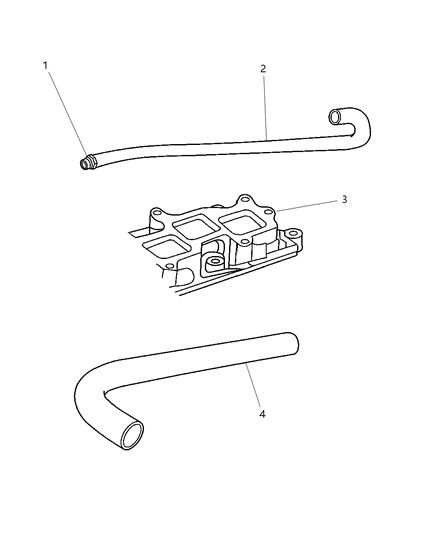 2006 Chrysler 300 Crankcase Ventilation Diagram 2