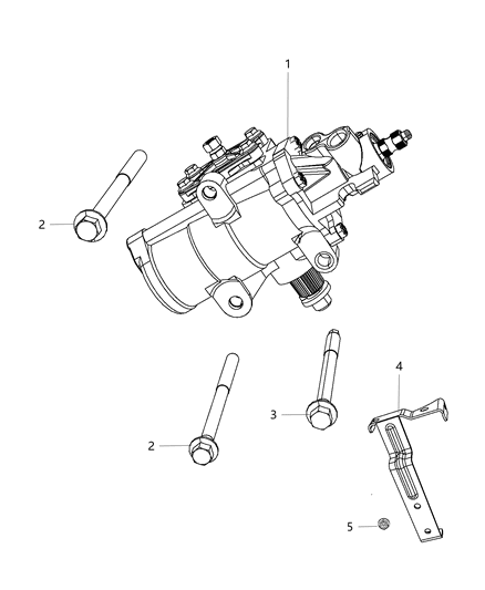 2018 Ram 3500 Steering Gear Box Diagram