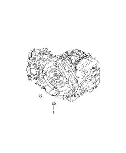 2020 Ram ProMaster 1500 Mounting Covers And Shields Diagram