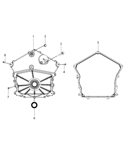 2009 Chrysler 300 Timing System Diagram 1