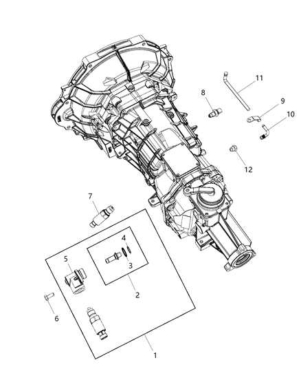 2015 Dodge Viper Sensors, Switches And Vents Diagram 2