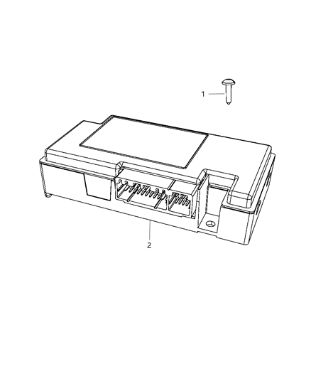 2012 Dodge Avenger Telecommunication System Diagram