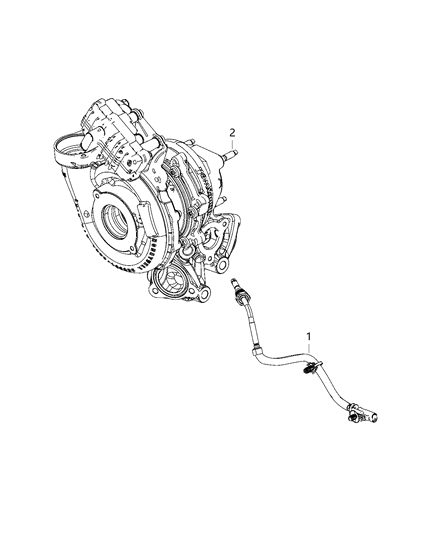 2020 Jeep Wrangler Sensors, Exhaust Temperature Diagram 3