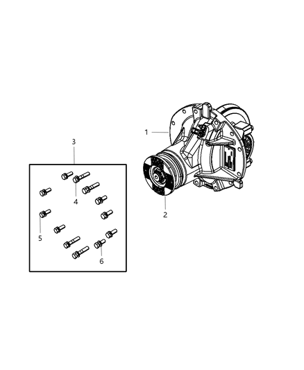 2011 Ram 4500 Rear Axle Assembly Diagram