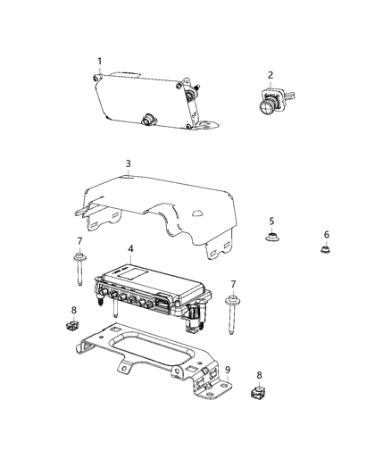 2019 Ram 3500 Cab Chassis Camera System Diagram 2