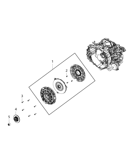 2014 Dodge Dart Dual Dry Clutch Kit Diagram