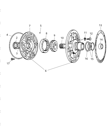 1998 Jeep Wrangler Oil Pump Diagram 1