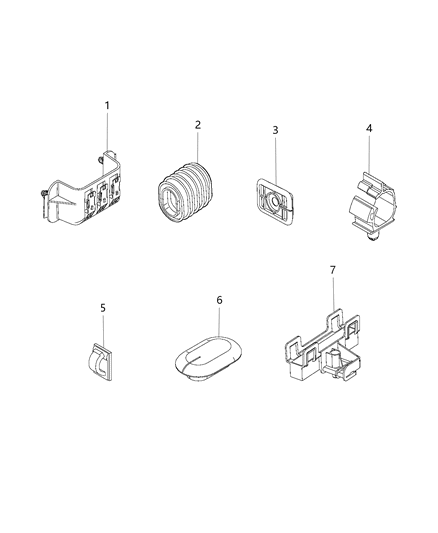 2020 Ram ProMaster 3500 Wiring Clips And Plugs Diagram