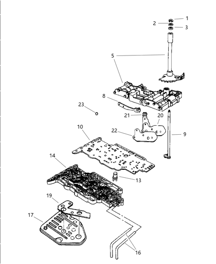 2002 Dodge Caravan Valve Body Diagram 1