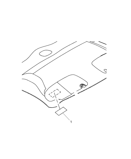 2019 Ram 1500 New Style Interior Labels Diagram