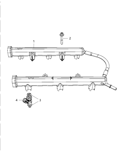 2011 Chrysler Town & Country Fuel Rail Diagram 2