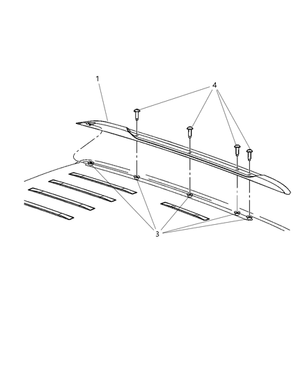 2017 Dodge Durango Roof Rack Diagram