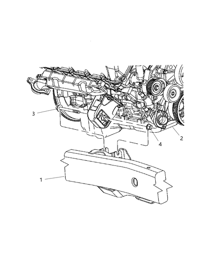 2007 Dodge Ram 3500 Front Mounts To Frame Diagram