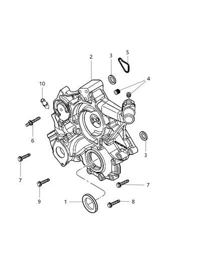 2008 Jeep Commander Timing System Diagram 1