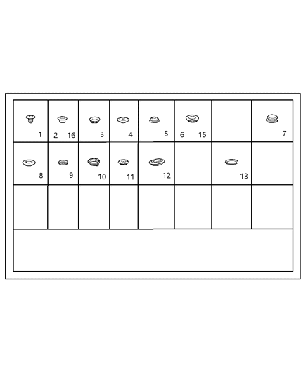 2005 Chrysler Crossfire Plug Diagram for 1AY54DX9AA