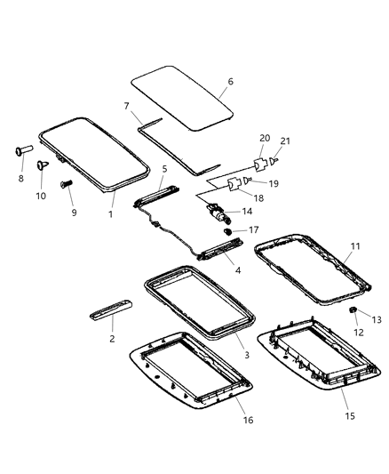 2007 Dodge Sprinter 3500 Sunroof Diagram