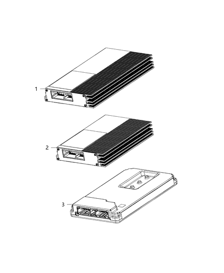 2020 Dodge Charger Speakers, Amplifier And Sub Woofer Diagram 1