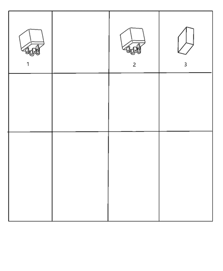 1999 Dodge Ram Van Relays Diagram