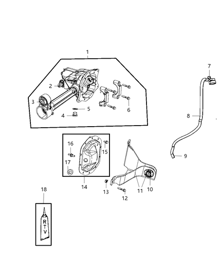 2010 Jeep Liberty Housing & Vent Diagram