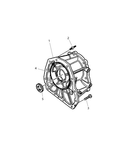 2004 Jeep Liberty Case Adapter Diagram