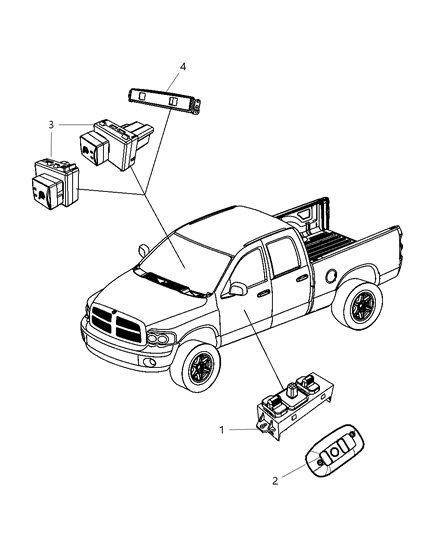 2008 Dodge Ram 5500 Switches Seat Diagram