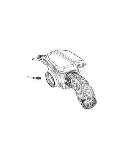 2019 Chrysler Pacifica Sensor, Air Intake Temperature Diagram