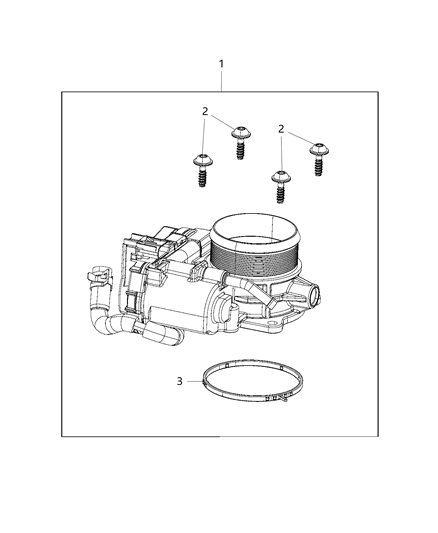 2021 Jeep Wrangler Throttle Body Diagram 1