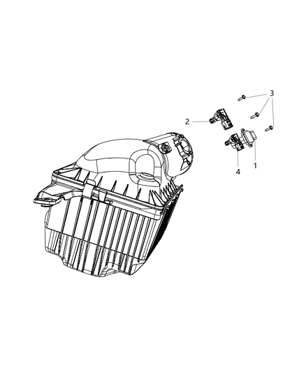 2014 Ram 5500 Sensors Air Cleaner Diagram