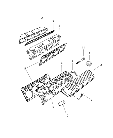 2003 Dodge Ram 2500 Cylinder Head Diagram 3