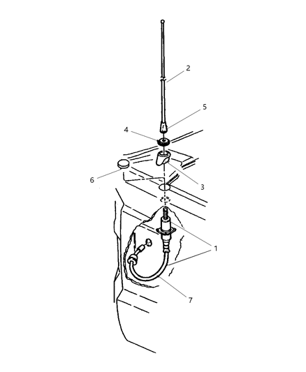 1997 Jeep Cherokee Antenna Diagram