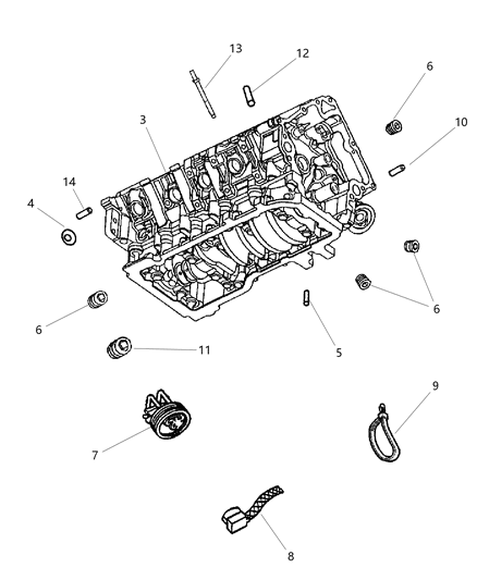 2004 Jeep Grand Cherokee Cylinder Block Diagram 2