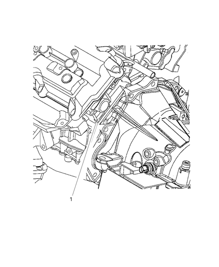 2002 Chrysler 300M I.D. Location Diagram 1