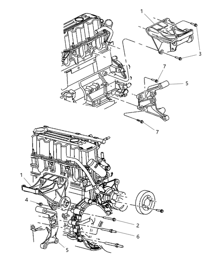 2001 Jeep Cherokee Compressor Mounting Diagram