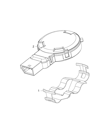 2020 Chrysler 300 Sensors - Body Diagram 9