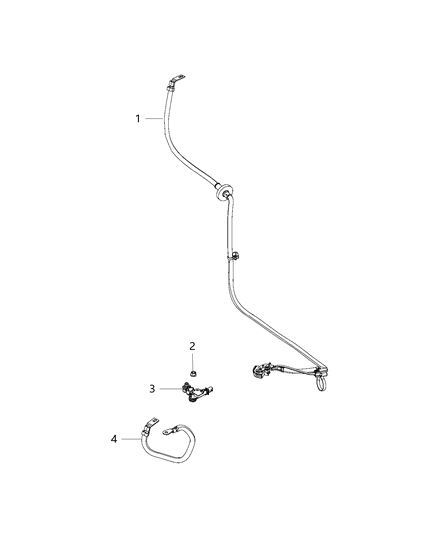 2016 Dodge Durango Wiring-Jump Start Diagram for 68269457AC