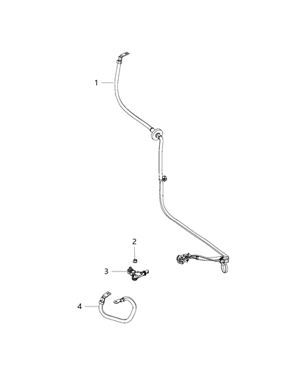 2016 Dodge Durango Wiring-Jump Start Diagram for 68269458AC