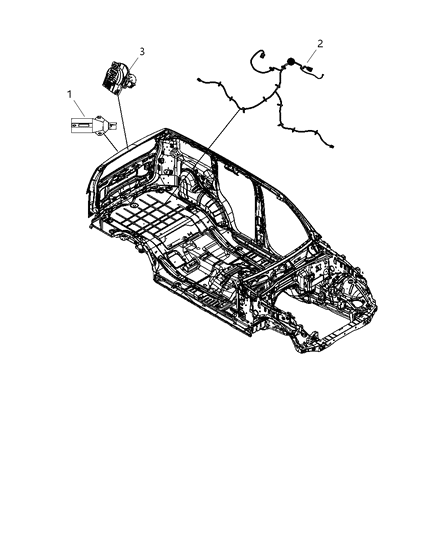 2009 Dodge Nitro Wiring Chassis & Underbody Diagram