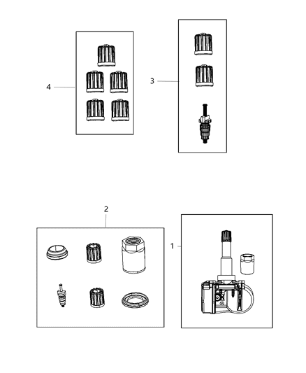 2009 Dodge Journey Tire Monitoring System Diagram