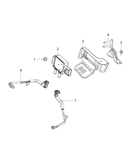 2014 Ram 2500 Front-Pressure Diesel Diagram for 68084492AE